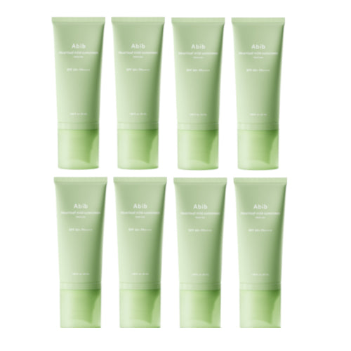 Abib - Heartleaf Mild Sunscreen Relief Tube SPF 50+ PA++++ - 50ml (8ea) Set