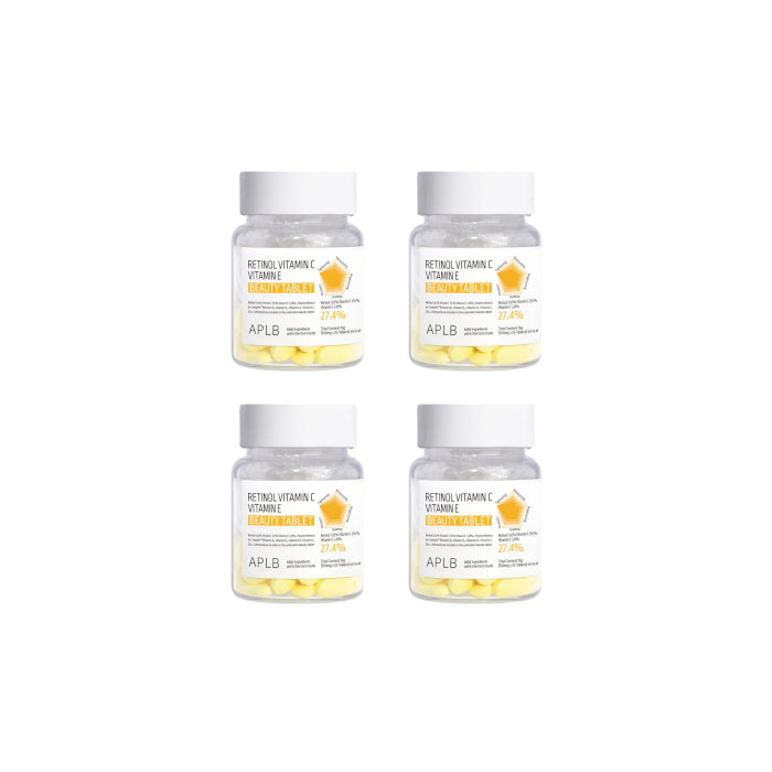 APLB - Retinol Vitamin C Vitamin E Beauty Tablet - 30ea (4ea) Set