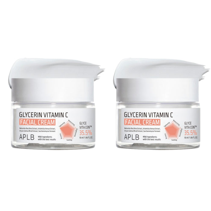 APLB - Glycerin Vitamin C Facial Cream - 55ml (2ea) Set