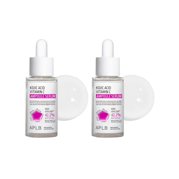 APLB - Kojic Acid Vitamin C Ampoule Serum - 40ml (2ea) Set