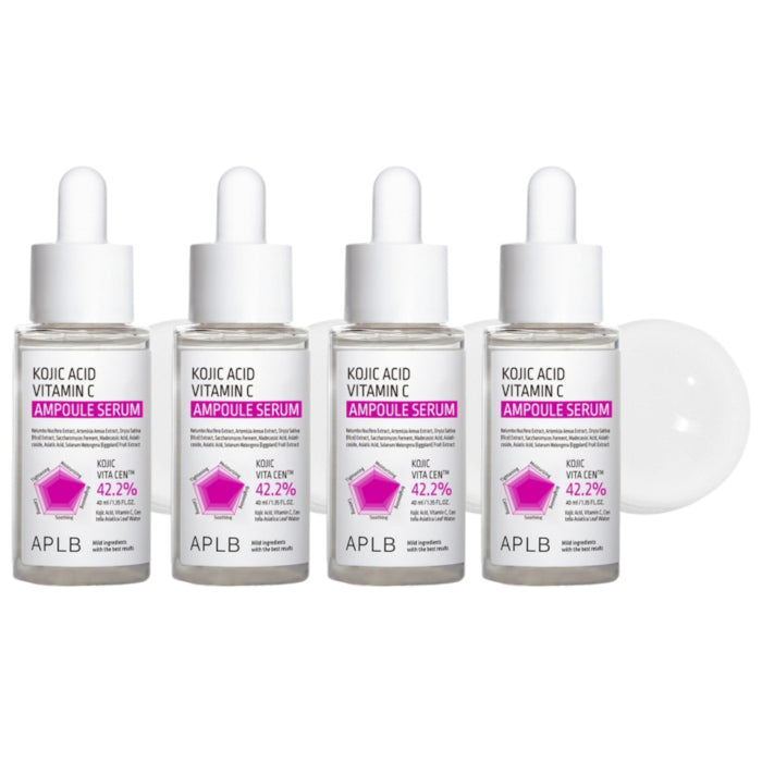 APLB - Kojic Acid Vitamin C Ampoule Serum - 40ml (4ea) Set