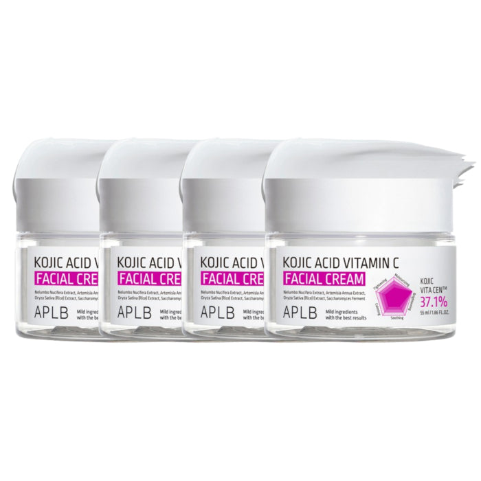 APLB - Kojic Acid Vitamin C Facial Cream - 55ml (4ea) Set