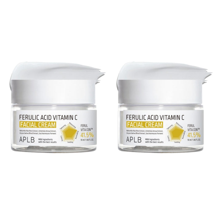 APLB - Ferulic Acid Vitamin C Facial Cream - 55ml (2ea) Set
