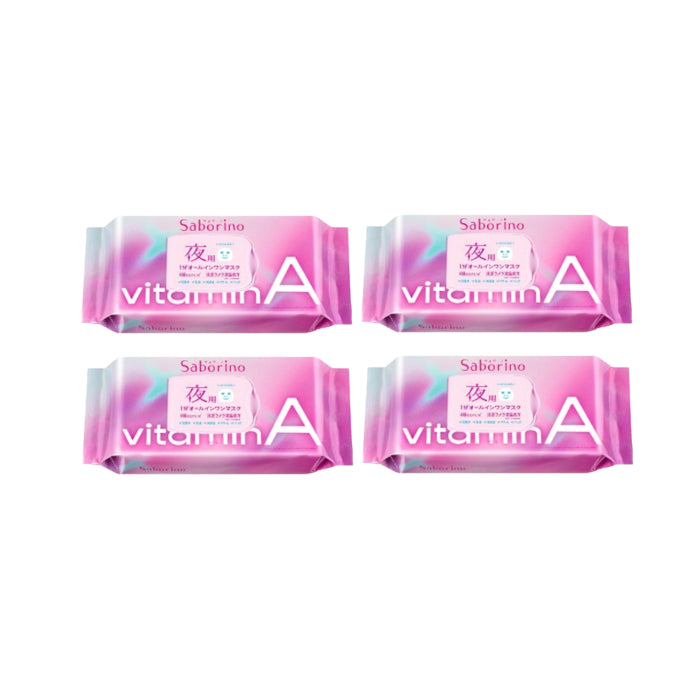 BCL - Saborino Good Night Mask - 30 pc - Vitamin A (4ea) Set