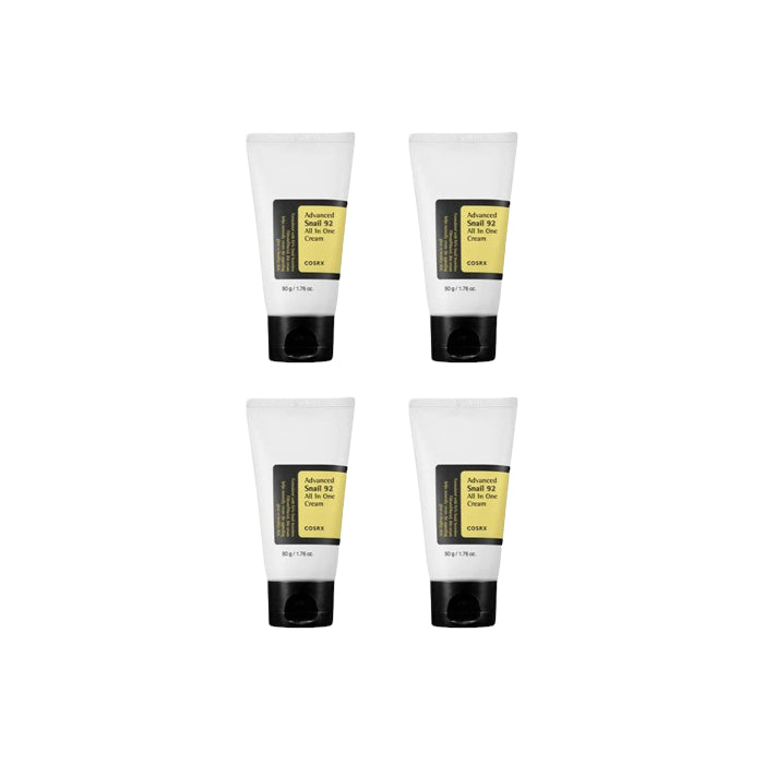 COSRX - Advanced Snail 92 All In One Cream Tube - 50g (4ea) Set