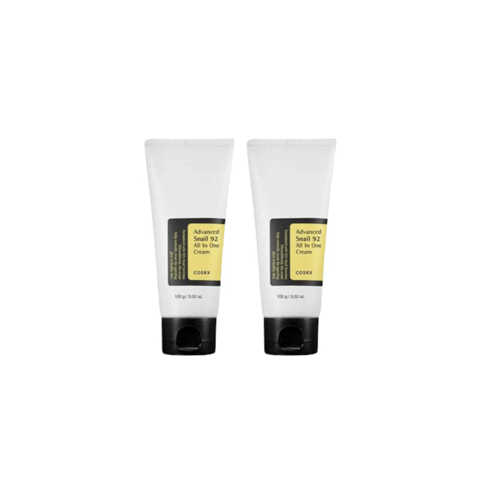 COSRX - Advanced Snail 92 All In One Cream Tube - 100g (2ea) Set