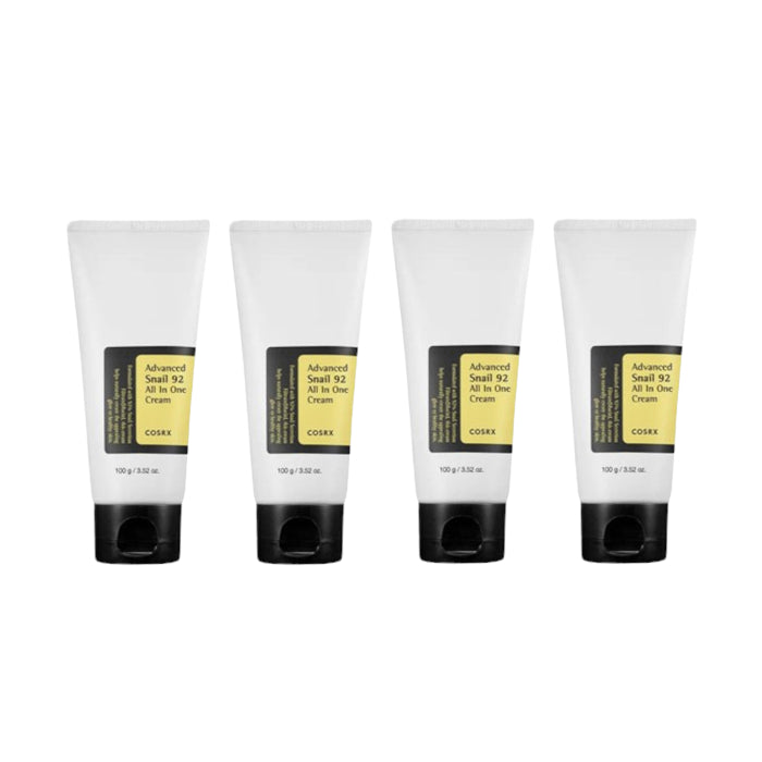 COSRX - Advanced Snail 92 All In One Cream Tube - 100g (4ea) Set