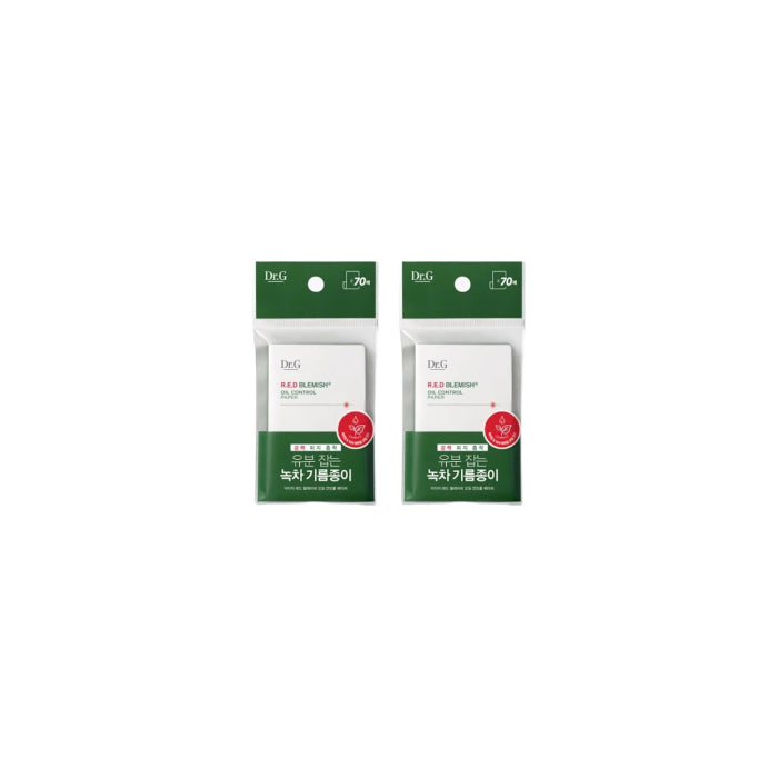 Dr. G - R. E.D Blemish Oil Control Paper - 70 Sheets (2ea) Set