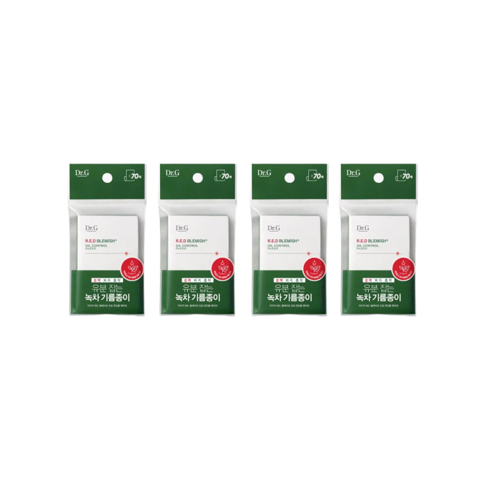 Dr. G - R. E.D Blemish Oil Control Paper - 70 Sheets (4ea) Set