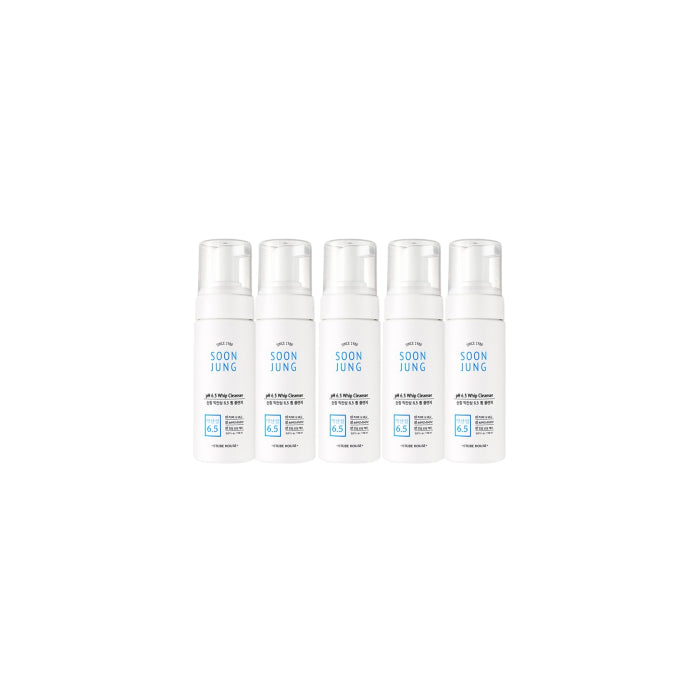ETUDE - Soon Jung pH 6.5 Whip Cleanser - 150ml (5ea) set
