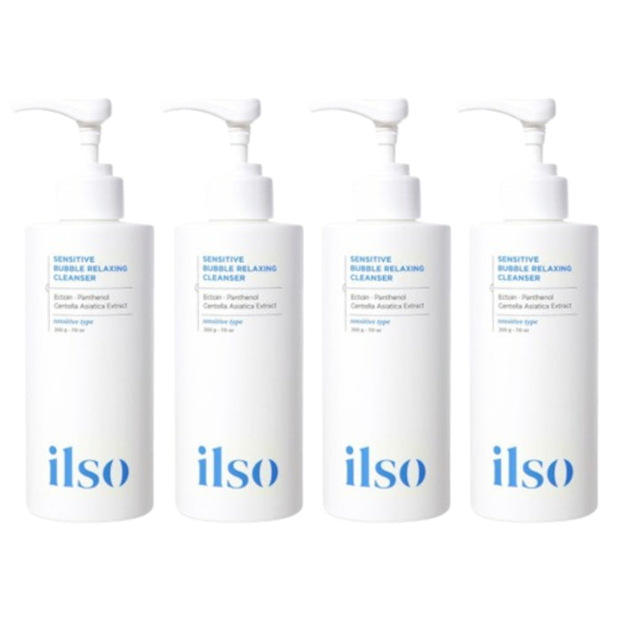 ILSO - Sensitive Bubble Relaxing Cleanser - 200g (4ea) Set