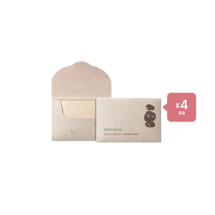 Innisfree Jeju Volcanic Oil Control Paper - 50pcs (4ea) Set