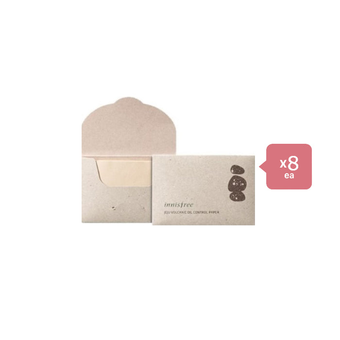 Innisfree Jeju Volcanic Oil Control Paper - 50pcs (8ea) Set