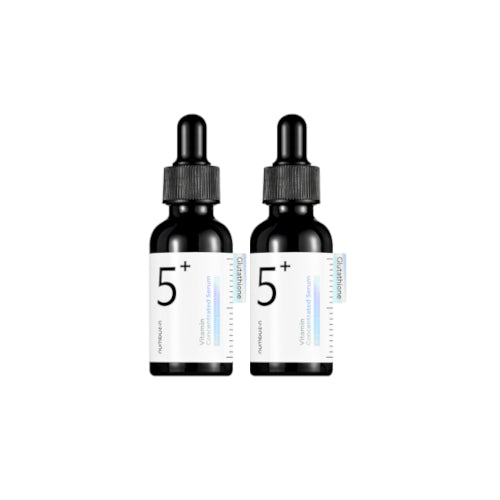 numbuzin - No.5+ Glutathione Vitamin Concentrated Serum - 30ml (2ea) Set