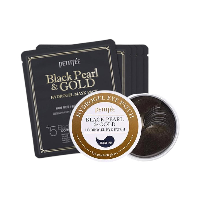 PETITFEE Black Pearl & Gold Set