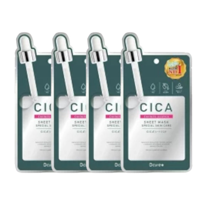 Picomonte - Dcure+ CICA Face Mask - 1 pc (4ea)