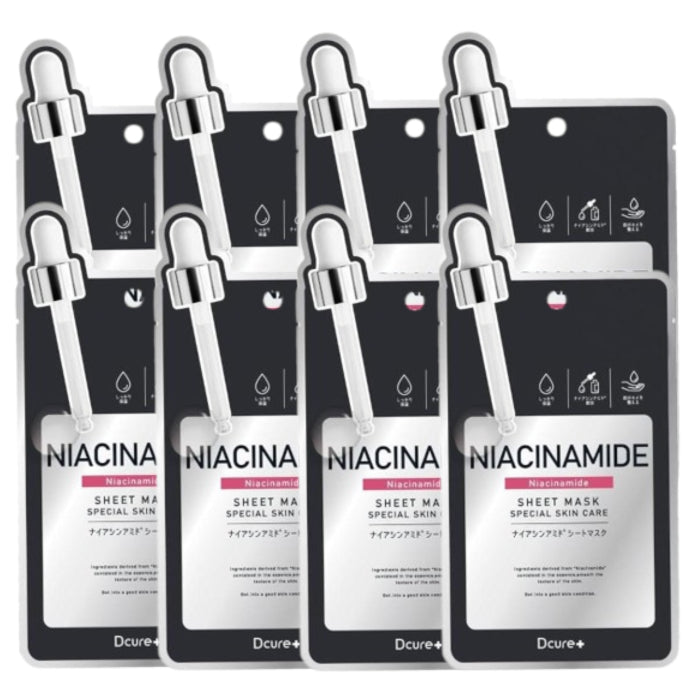 Picomonte - Dcure+ Niacinamide Face Mask - 1 pc (8ea)