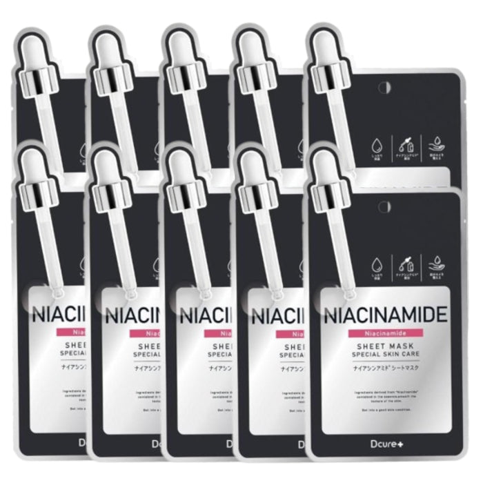 Picomonte - Dcure+ Niacinamide Face Mask - 1 pc (10ea)