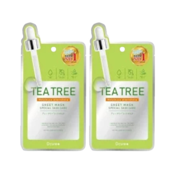 Picomonte - Dcure+ Tea Tree Face Mask - 1 pc (2ea)