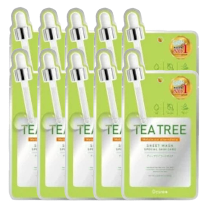 Picomonte - Dcure+ Tea Tree Face Mask - 1 pc (10ea)