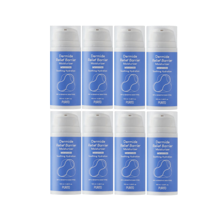 Purito SEOUL - Dermide Relief Barrier Moisturizer - 100ml (8ea) Set