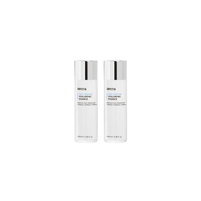 ROVECTIN - Aqua Hyaluronic Essence (New Version of Skin Essentials Activating Treatment Lotion) - 100ml (2ea) Set
