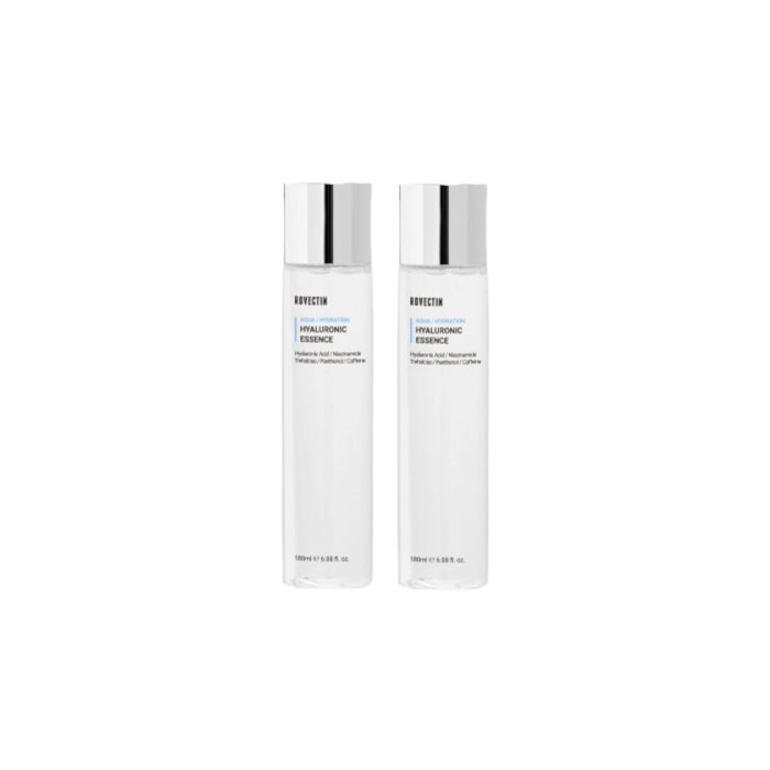 ROVECTIN - Aqua Hyaluronic Essence (New Version of Skin Essentials Activating Treatment Lotion) - 180ml (2ea) Set