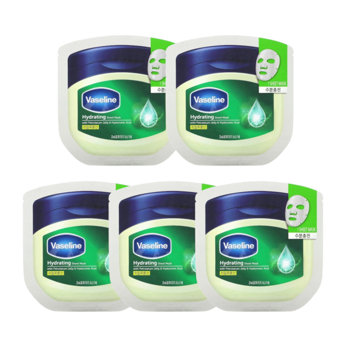 Vaseline - Hydrating Sheet Mask (5pc) Set