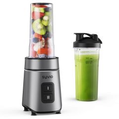 AiDot Syvio 600W Powerful Smoothie Blender with 2-Speed Control-2 Cups