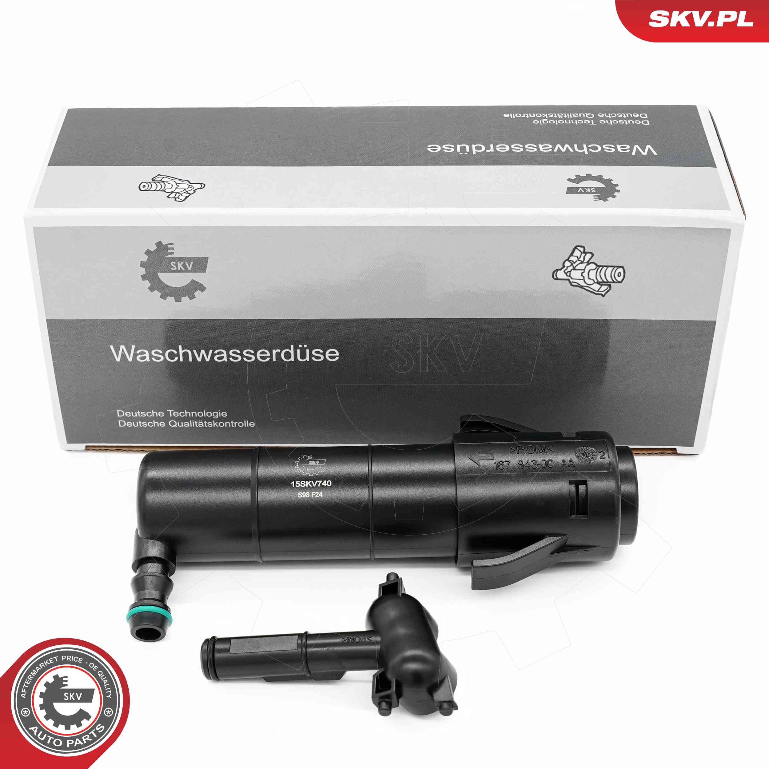 Washer Fluid Jet, headlight cleaning ESEN SKV 15SKV740