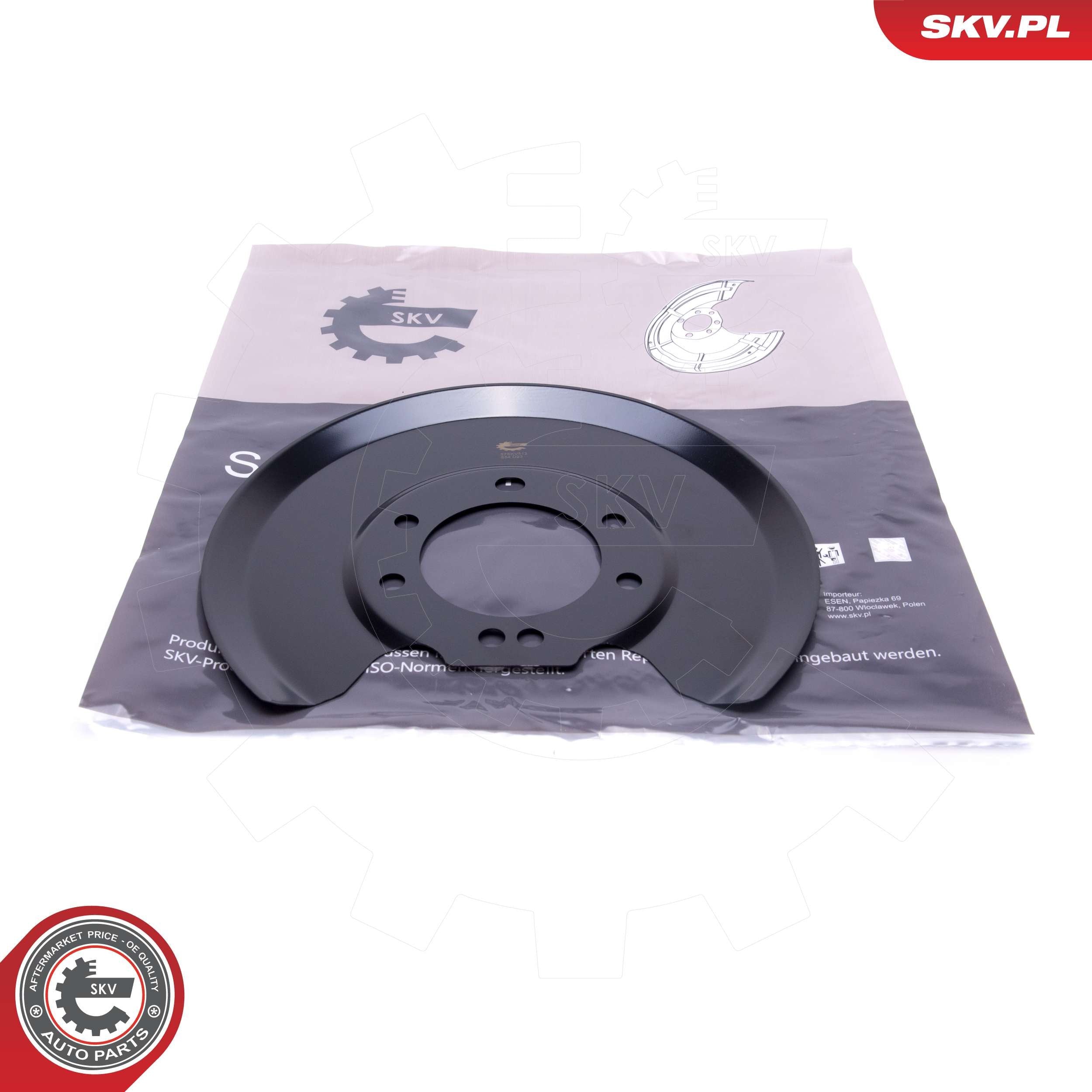Splash Panel, brake disc ESEN SKV 57SKV512