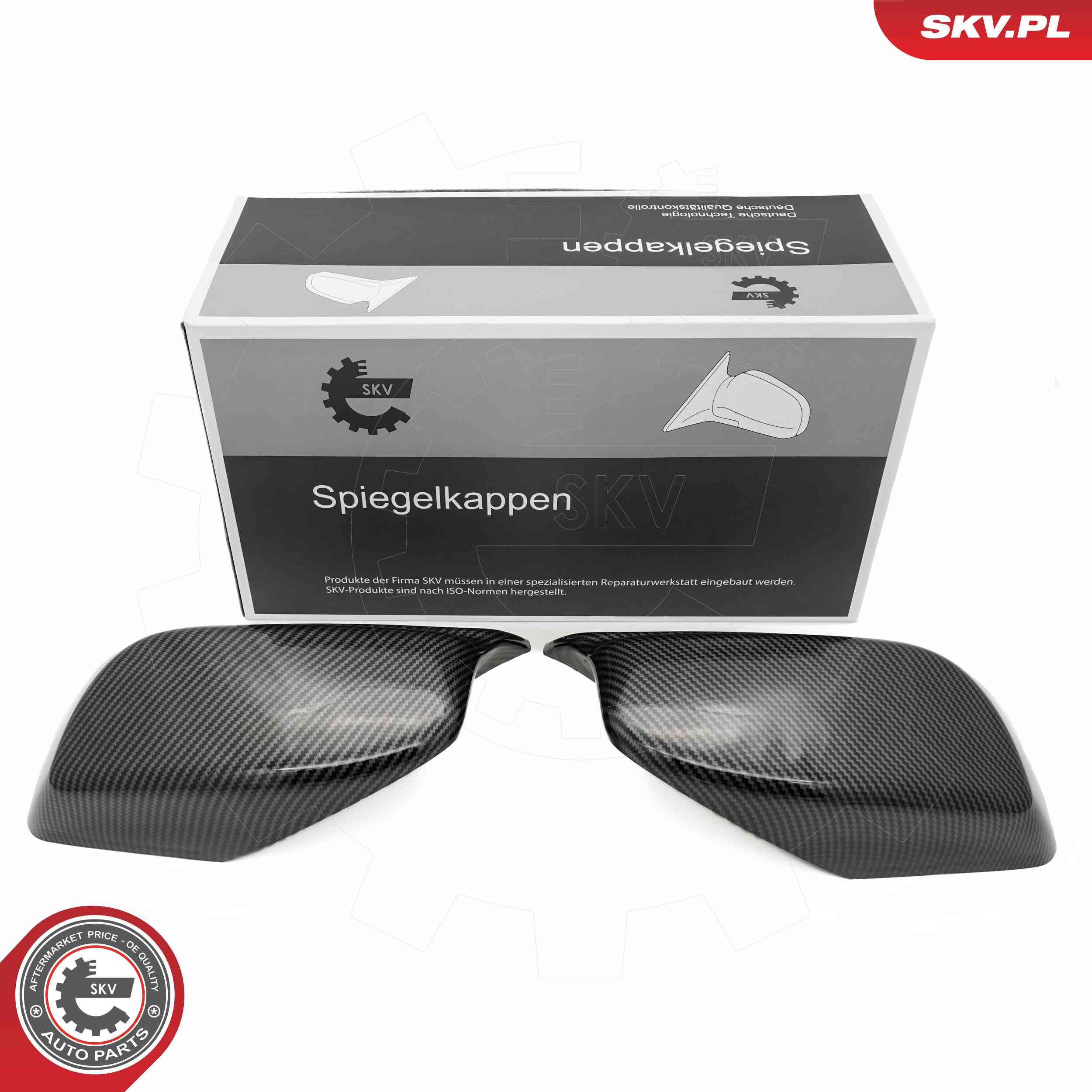 Cover, exterior mirror ESEN SKV 66SKV912