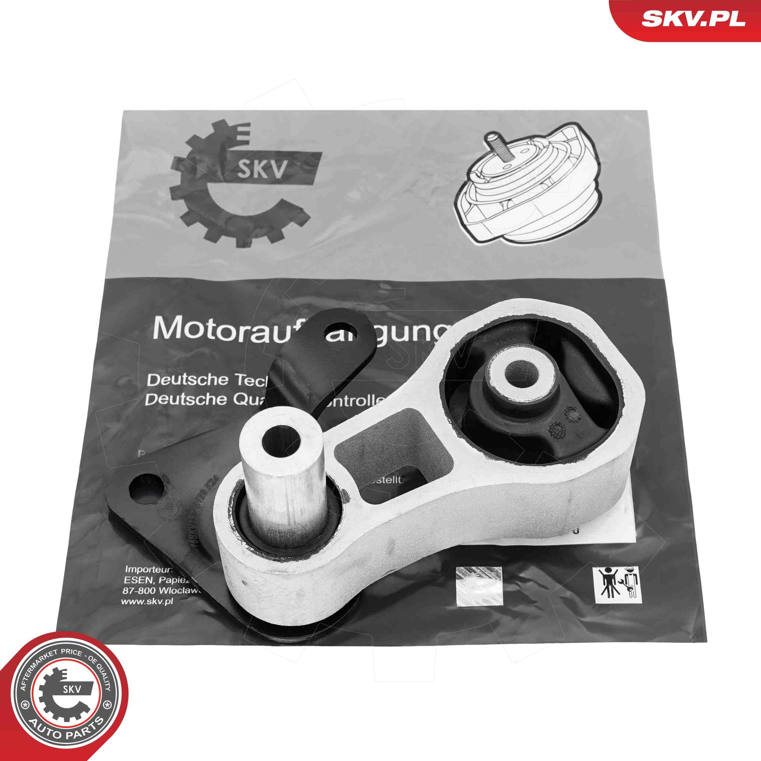 Mounting, engine ESEN SKV 75SKV157