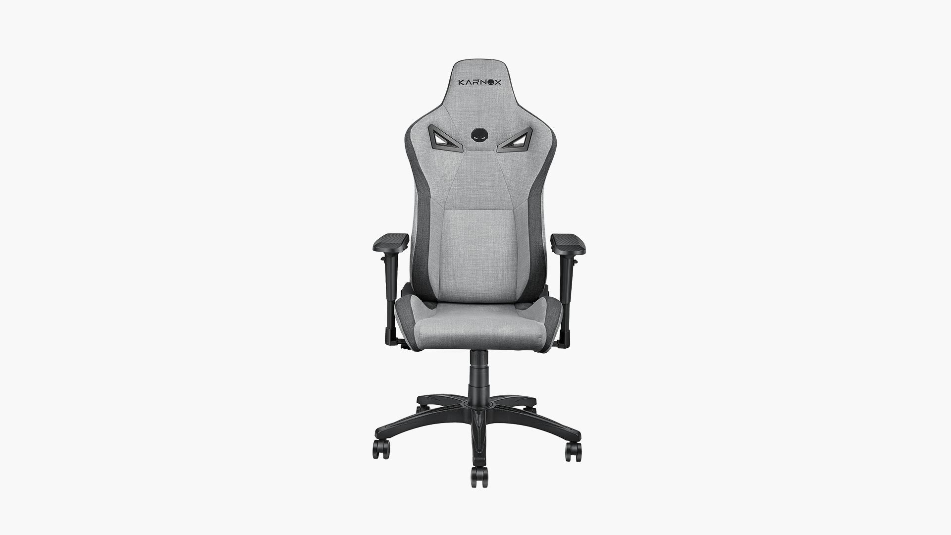 Karnox Slate Gray Gaming Chair Light Grey