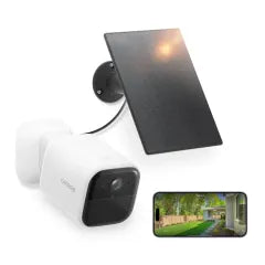 AiDot Winees L1 Outdoor Wireless Solar Security Camera - 2K Resolution, Human-Pet-Motion-Animal Detection-1 Pack