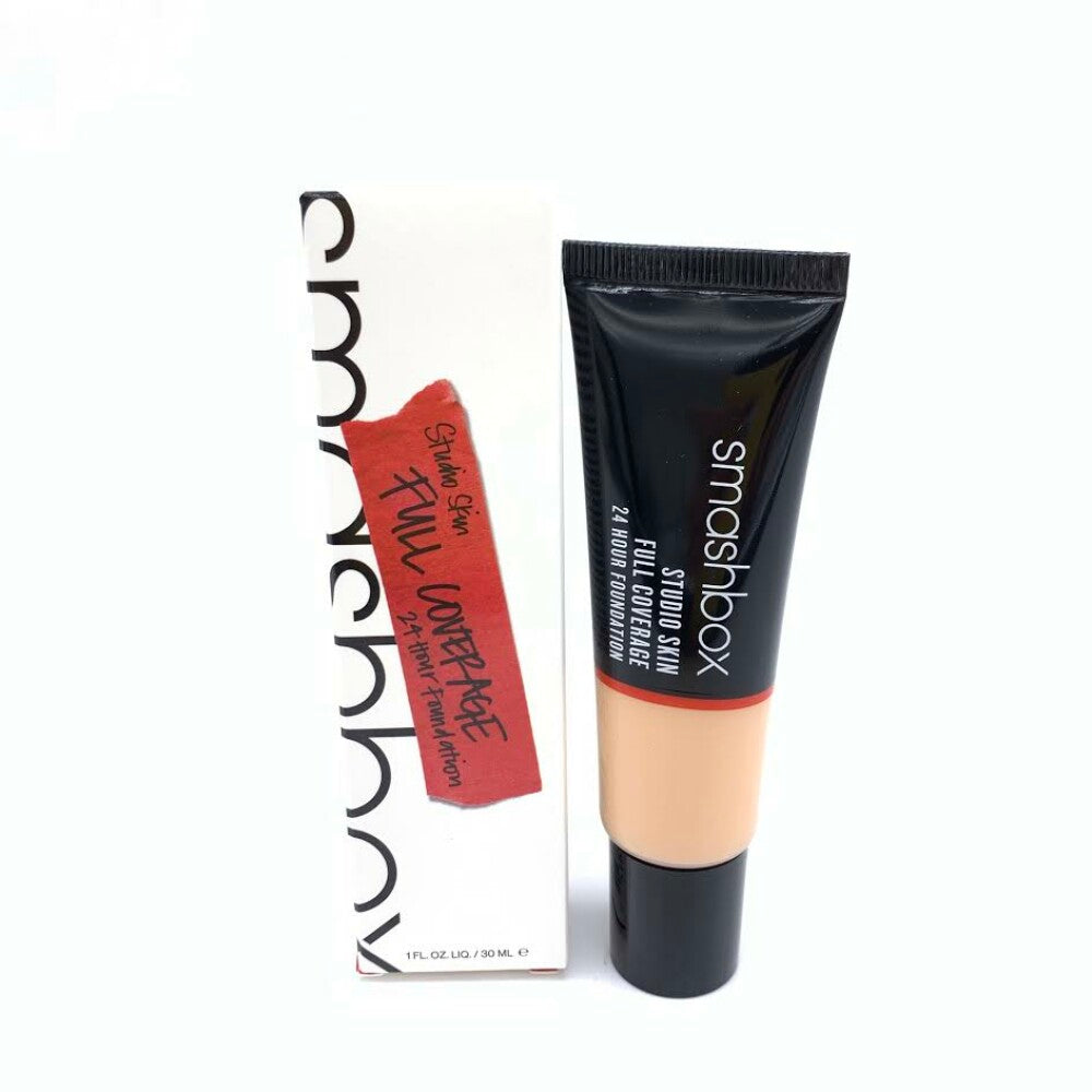 Smashbox Studio Skin High Cover Liquid Foundation 2.4 Light-Medium Under Tone Warm & Peachy 30 ml