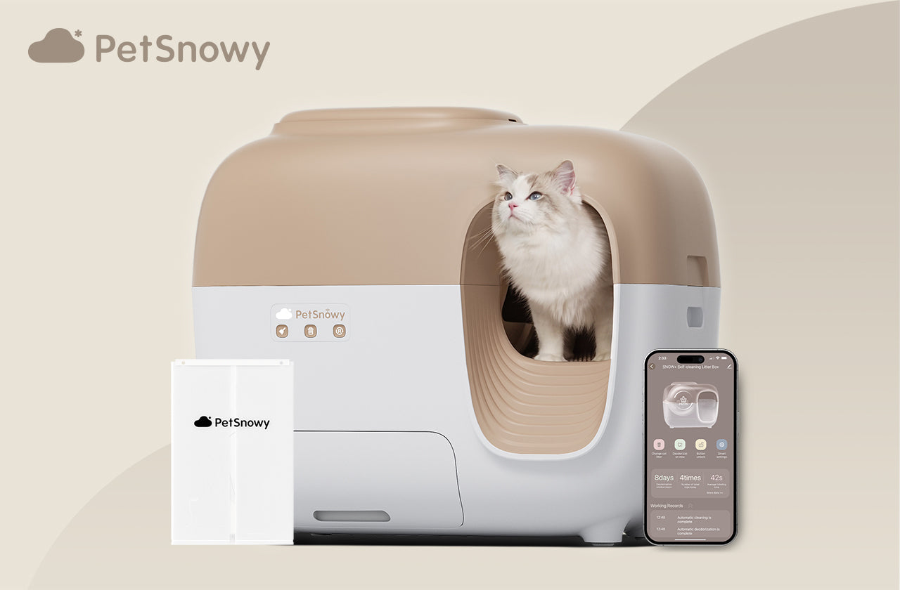 SNOW+ Self-Cleaning Cat Litter Box - Basic-Classic