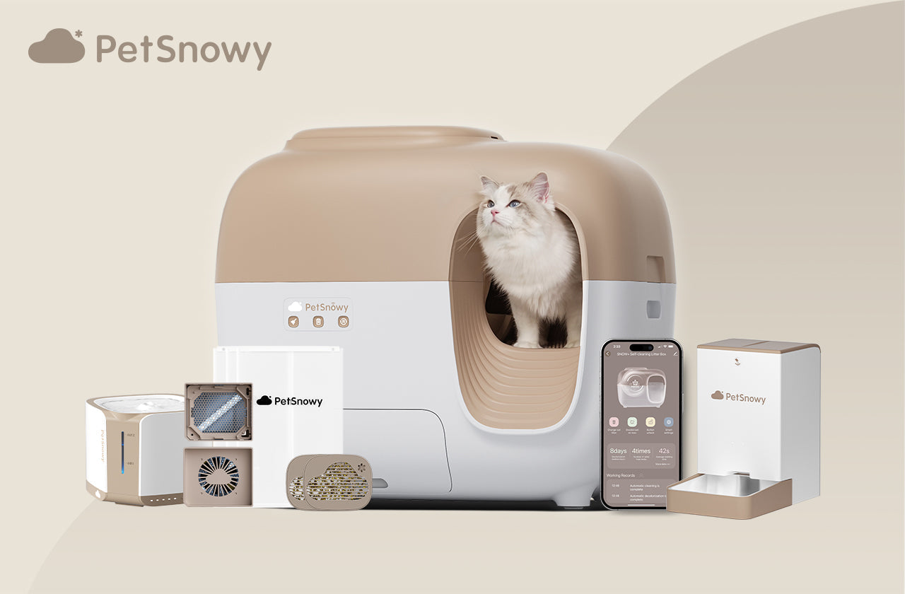 SNOW+ Self-Cleaning Cat Litter Box - Deluxe-Classic