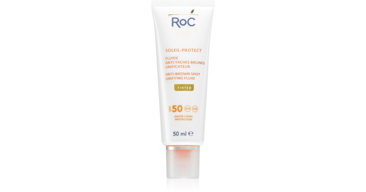 RoC Soleil Protect unifying colored face lotion SPF 50 with vitamin C 50 ml