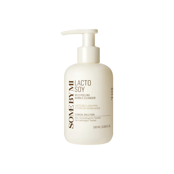 SOME BY MI - Lacto Soy Mild Peeling Bubble Cleanser - 180ml
