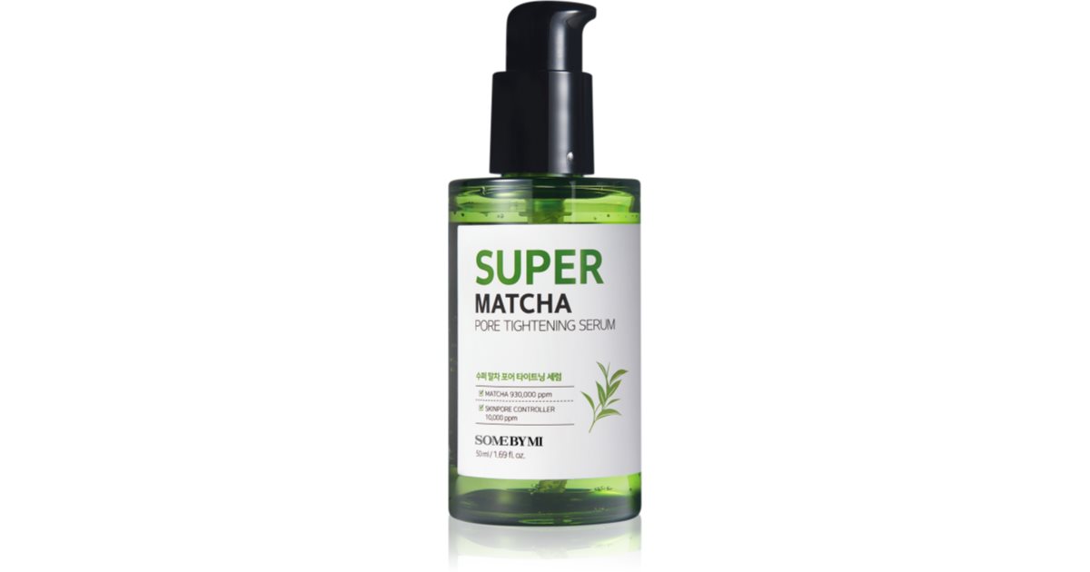 Some By Mi Super Matcha Pore Tightening beroligende serum mod skinnende hud og forstørrede porer 50 ml