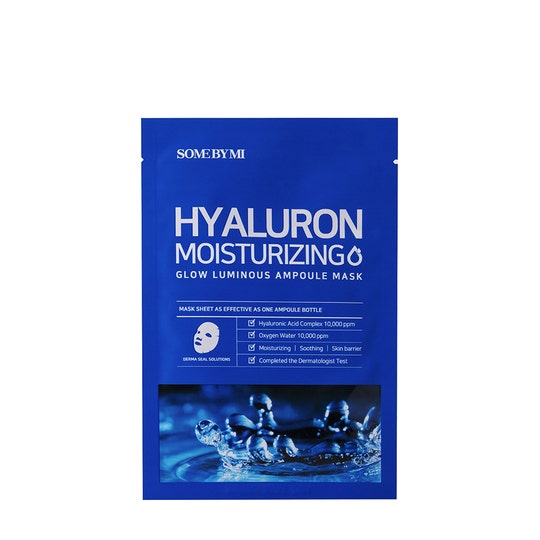 Some by Mi Hyaluron Moisturizing Glow Luminous Hydrating Face Mask for tørr hud