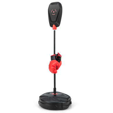 Kids' Inflation-Free Boxing Set with Punching Bag & Boxing Gloves