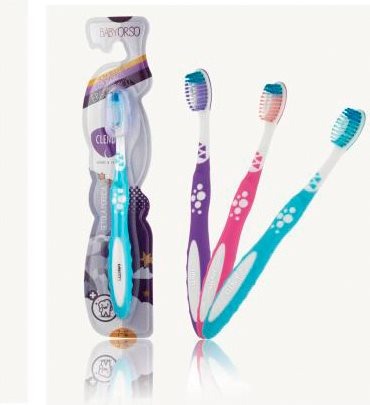 Clendy Babybjørnetandbørste