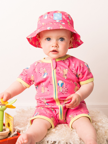 Blade & Rose Peter Rabbit Springtime Zip-Up Romper 12-18 Months Summer Clothes For Babies & Toddlers Matron Inn