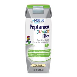 Peptamen Junior w- Fiber Pediatric Oral Supplement-Tube Feed Formula, Vanilla Flavor, 1 Each