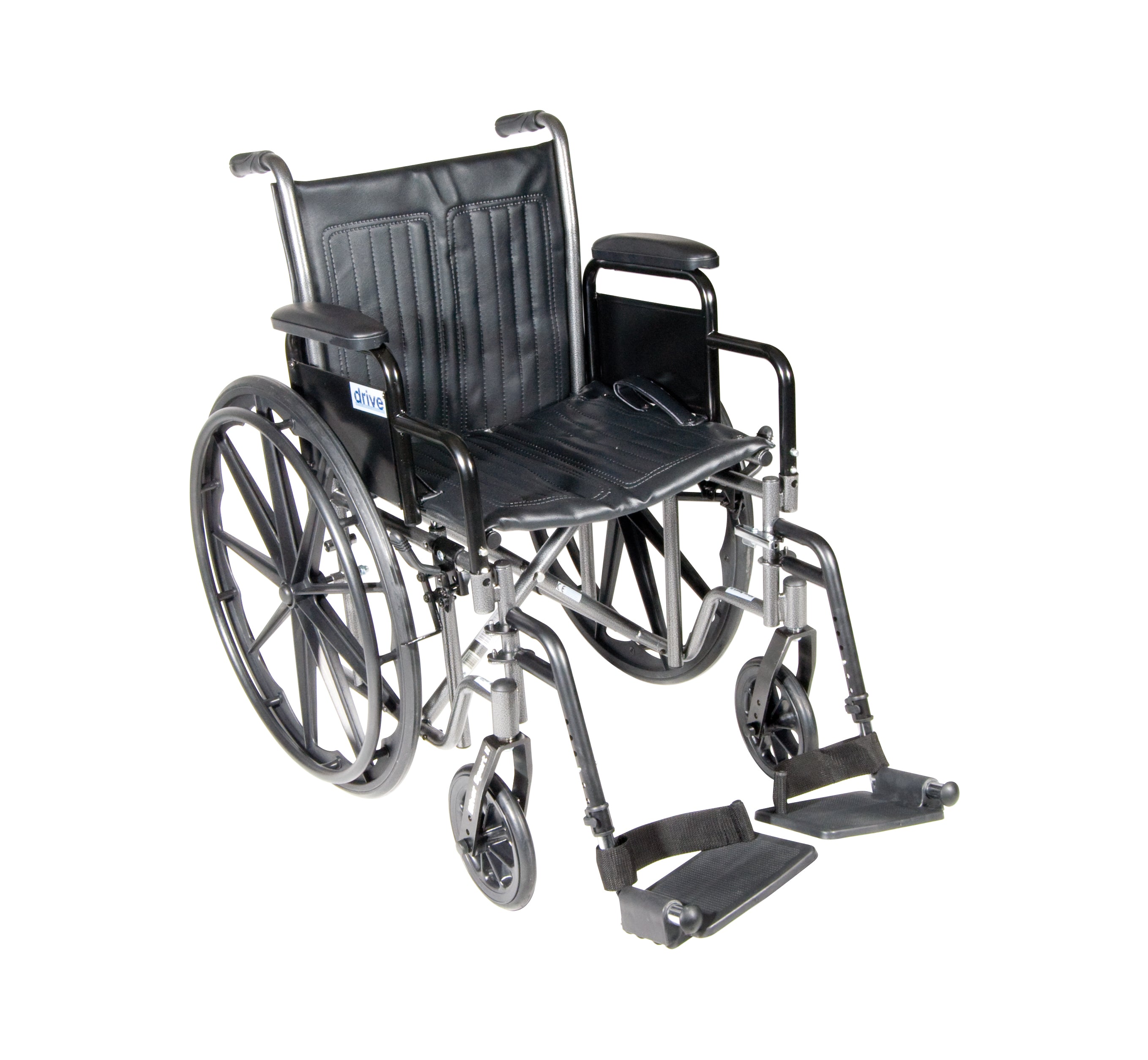 Silver Sport 2 Wheelchair, 20", Desk Arms, Swing-away Legs
