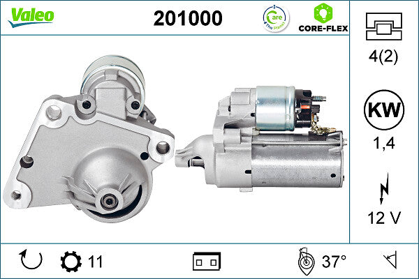 Starter VALEO 201000