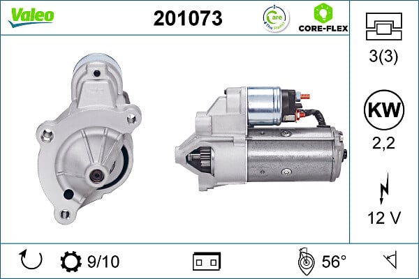 Starter VALEO 201073