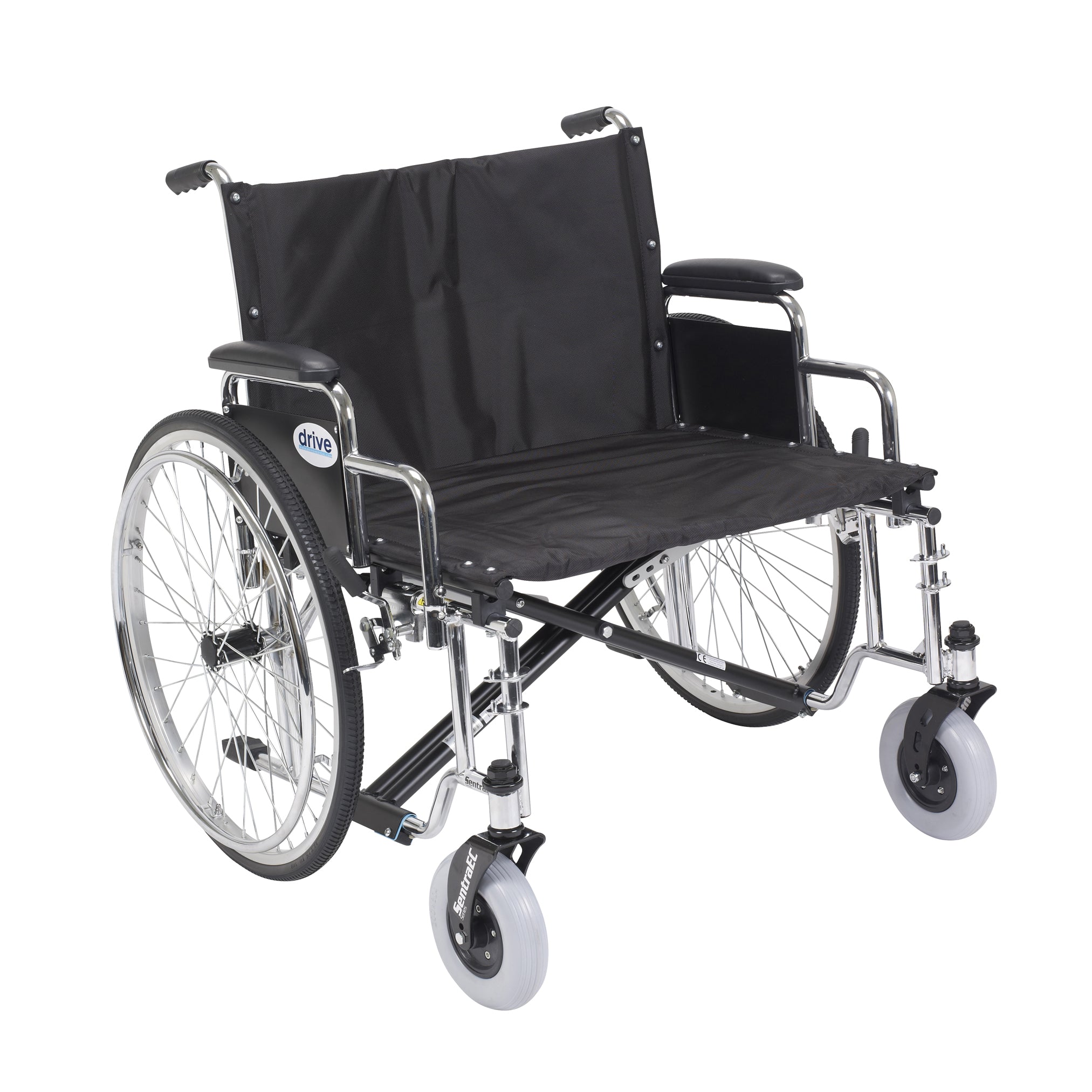 Sentra EC Heavy Duty XX Wheelchair, 26", Desk Arms - no front riggings